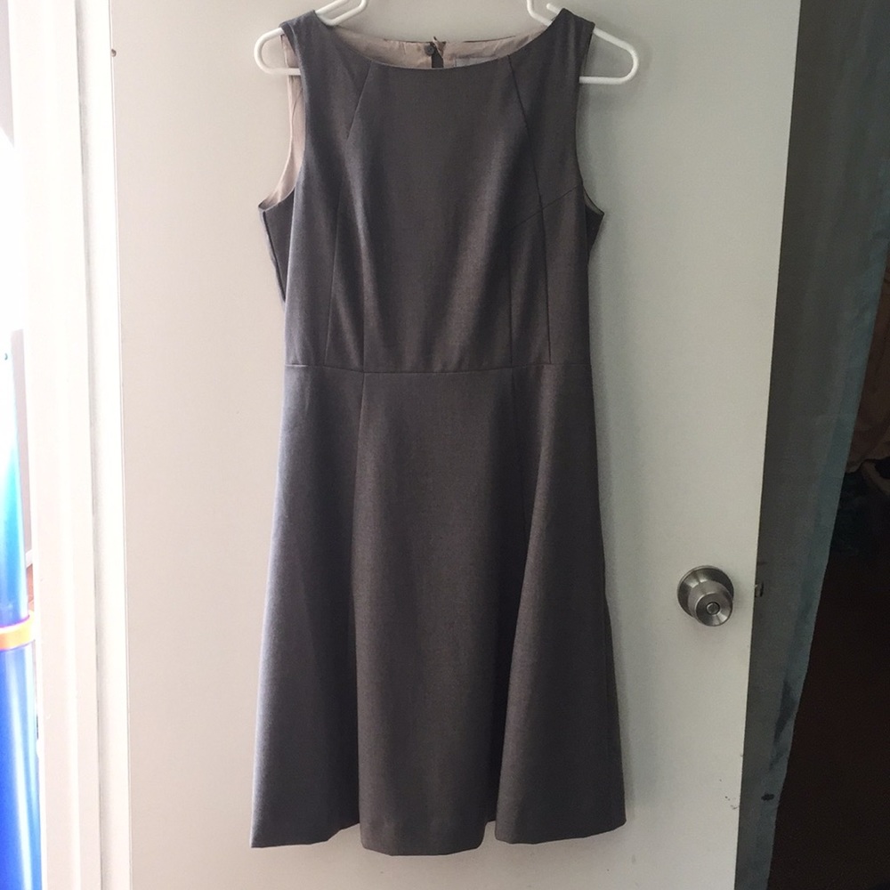 Sleeveless gray A-line dress by H&M